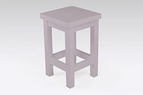 ABC MEUBLES – Wooden Bar Stool Right Made in France – S24 Pastel Purple