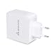 Produktbild Salcar Power USB Port 18W Ladegerät PD Typ-C und USB Port 5V 2.4A, Tablets, Notebook und Smartphone Adapter für iPad, iPhone, Galaxy, Note 5/4, LG G4, HTC One A9/M9, Nexus 6 und Viele Mehr