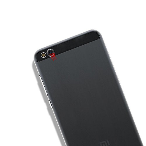 XiaoMi Mi5C Funda - SMTR Estuche de silicona cubierta Slim TPU Cover Funda para XiaoMi Mi5C  transparente