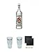 Produktbild Captain Morgan White Rum 37,5% 1,0 Liter + Captain Morgan Captain & Cola Glas + Captain Morgan Captain & Cola Glas + Schiefer Glasuntersetzer eckig ca. 9,5 cm Ø 2 Stück