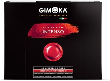 Gimoka - 50 Capsule Compatibili Nespresso Professional* Zenius e Gemini - Gusto Intenso – Intensità 11