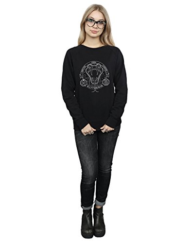 Harry-Potter-Damen-Slytherin-Seal-Sweatshirt