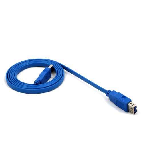 Inateck USB 3.0 Verlängerungskabel A Stecker auf A Buchse (1,5m) blau - 9