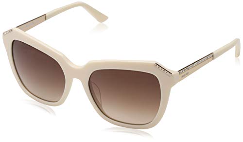 Preisvergleich Produktbild Swarovski Damen SK0115F-5525F Sonnenbrille, Elfenbein (Ivory / Gradient Brown), 55