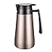 Produktbild Trinkflaschen Thermoskannen, 304 Edelstahl Große Kapazität Thermos Kaffeekanne Home Outdoor Isolierung Kalt One-Button Gießen Von Wasser 1.3L