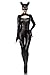 Produktbild Sexy Catwoman Kostüm Cat Woman Superheld Held Heldin Schwarz Set Karneval S-3XL, Farbe:Schwarz;Größe:S-M