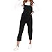 Produktbild JUSTSELL  Langarmshirts Damen,Frauen Frauen Spaghetti Strap Breite Beine Bodycon Jumpsuit Hosen Clubwear Strampler Elegante Temperament Latzhose Jumpsuit Tops