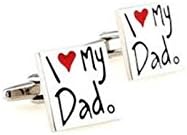 TZGI Love my Dad Cuff Links In Presentable Gift Box Ideal
