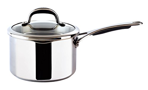 Meyer Select Stainless Steel 20cm Saucepan with Lid - 2.8L, Silver
