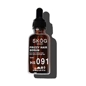SKOG Sweden Frizzy Hair Repair Serum For Dull / Damaged / Dry Hair (Pack of 1, 30ml)