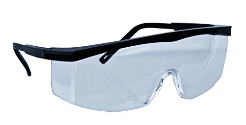 CXS Schutzbrille mit 180° Sichtfeld - Unisex Arbeitsschutzbrille mit Antikratz und Antibeschlag Technologie. Arbeitsbrille, Sicherheitsbrille, Schießbrille, Brille