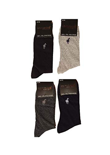 GENTLEMAN FARMER Lot De 3 Paires De chaussette Homme Fil D'Écosse