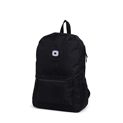 Preisvergleich Produktbild Norländer Urban Toerist Rugzak LED Zwart / Rucksack Schwarz mit LED