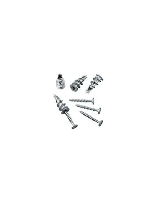 Red Head Lot de 10 chevilles + vis à visser vix RED HEAD, Diam.12 x L.30 mm