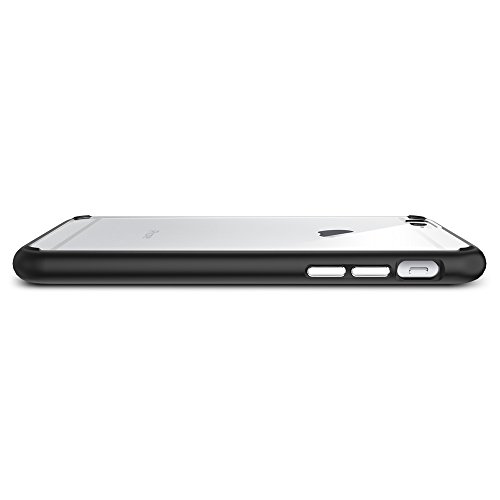 iPhone 6 Case, Spigen [Ultra Hybrid] iPhone 6s Case TPU Bumper Hard PC Back Premium Protection Air Cushion Technology Slim Thin Phone Cover Case for iPhone 6 / iPhone 6s - SGP11600 - Black