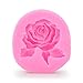 Produktbild Miji 3D Süße Rosen Form Kuchen-Form Silikon-Fondant Form Pasten-Zuckerfertigkeit-Kuchen, Backform - Rosa