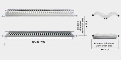 Montaggio scolapiatti Montaggio scolapiatti