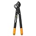 Produktbild Fiskars PowerStep Astschere Amboss L85, Baumschere, Gartenschere, Gartenzubehör, Stahl, Schwarz/Orange, 57 cm, 1000585