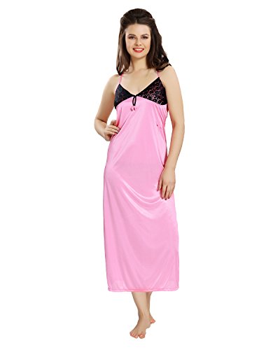 AV2 Women Satin Nighty with Lace RS.299 (70.00% Off) - Amazon AV2 Women Satin Nighty with Lace RS.299 (70.00% Off) - Amazon
