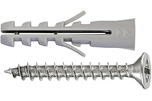 MASIDEF MEMBER OF THE WÜRTH GROUP Tasselli universali nylon + viti T.P.S. - Ø 6 x 30-20 pz.