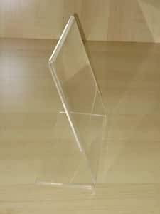Chevalet De Table Plexi Presentoir De Table Amazon Fr Fournitures De Bureau