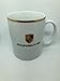Produktbild Porsche Kaffeebecher Becher Tasse Wappen Groß 400ml Goldener Rand