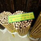 24/26mm 183x183cm goldgelb Bambusrollzaun Rollzaun Bamboo - 3