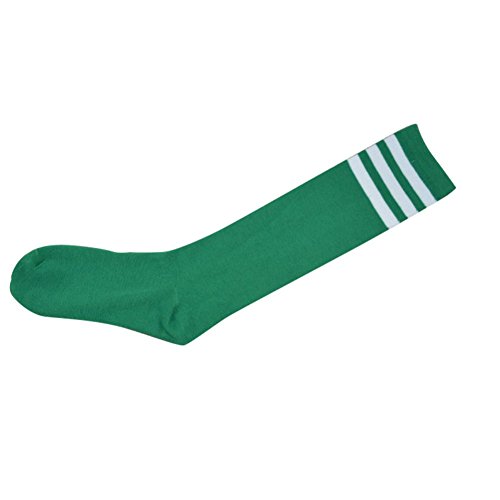 ESHOO 1 paire de haut rayé extensible longues Chaussettes Bas rayure de Sport