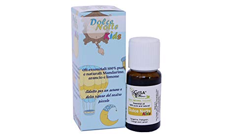 DOLCE NOTTE Sinergia di oli essenziali per diffusore ad ultrasuoni per bambini