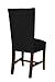 Bellboni - chair cover, fitted cover, fitted chair cover, bi-elastic, stretch, black