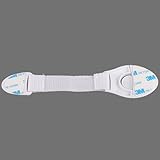 6 x Schrankschloss Kindersicherung Schranksicherung Baby Sicherheit Tuer Schublade Schrank Sicherung Weiss - 5