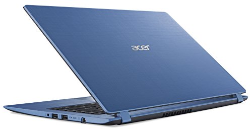 Acer Aspire 1 14-Inch Notebook -  Blue   Intel N3350  4 GB RAM  64 GB eMMC  Windows 10 