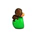 BabyZoo MoMo Monkey Sleeptrainer Clock - Green