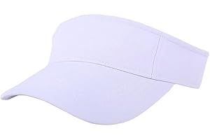 HERUAI Kids Sun Visor Hat 4-12 Years Girls Boys Golf Visor Anti UV Tennis Sun Hat Summer Beach Cool Hat Wide Brim Sun Protection Hat Adjustable Peaked Snapback Cap Sports Running Sun Visor Cap