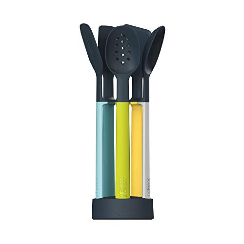 Joseph Joseph Elevate Ensemble de 5 ustensiles de cuisine sur support de rangement