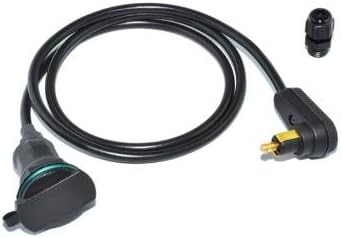 Conector universal clavija mini BMW a 90º tipo encendedor para mochila sobredepó