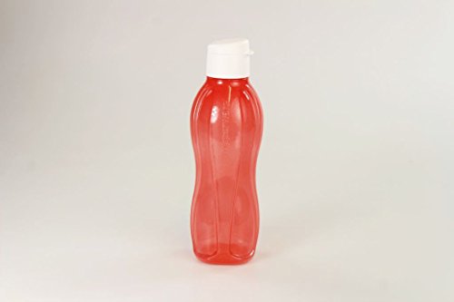 TUPPERWARE To Go Eco 750ml rot weiß mit Glitzer Trinkflasche Flasche EcoEasy 15372 - 2