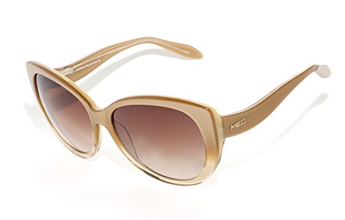 Preisvergleich Produktbild MED Designer Sonnenbrille Damen / O1002-BR1