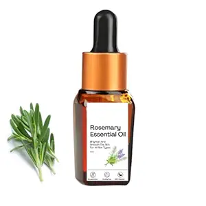 Rosemary Essential Oil (20ML) for Lighten Dark Spots, Hair Growth, Reduce Dandruff, Moisturizing Skin, Hair Nourishment - 100% Pure, Organic & Natural Undiluted Essential Oil.