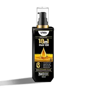 UWe 18 In 1 HAIR OIL - Magic of 18 Herbs in 1 Oil - 100 ML Pack