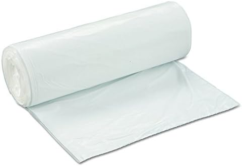 Inteplast Group SL3858XHW2 Low-Density Can Liner, 38 x 58, 60gal.7mil, White, 25 Per Roll (Case of 4 Rolls)