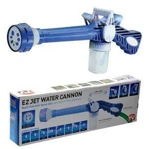 Galaxy Ez Jet Water Cannon 8 in 1 Turbo Water Spray Gun for Car Washing/Gardening with inbuilt Soap Dispenser Tank