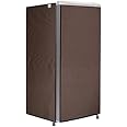 Nitasha Waterproof and dustproof Fridge Cover 195 litres 5 Star Single Door Refrigerator with 1 Hour Icing Technology, Brushline Silver HRD (Design NO:- Coffee)