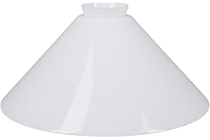 H4L Schusterschirm Opal Weiß Ø 257mm Lampenglas E27 Ersatzglas Leuchtenglas Lampenschirm