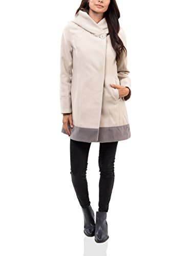 Maison du manteau Abrigo Eva 0573 Crudo L