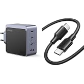 UGREEN Type-C Hızlı Şarj Seti: 100W GaN Adapt&ouml;r ve 3A Kablo