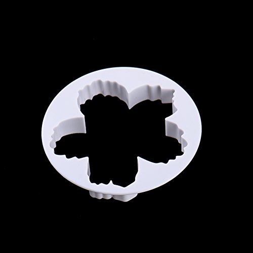 Fondant Kuchen Ausstechformen Dekoration Stempel DIY Modellierwerkzeug Tortendeko LianLe (4 Stk Pfingstrose) - 7