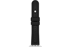 Armani Exchange Herren-Silikonband für Apple Watch®, passgenau für Ihre 42/44/45 mm Apple Watch® Serie 1, 2, 3, 4, 5, 6 oder 7