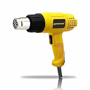 TOMAHAWK T3600 Heat Gun  Professional Plastic Heat Gun with Dual Temperature Setting  2-Speed Heat Sealer Gun for Welding, Molding Plastics, Roofing Repairs  Ergonomic Handheld Design