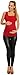 Happy Mama. Women's Maternity Nursing Top Stretch Sleeveless Tunic 10-18. 371p (Red, 12)